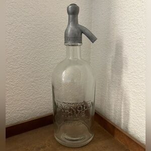 MAGNOLIA HOME By Joanna Gaines - Seltzer Bottle Clear Glass